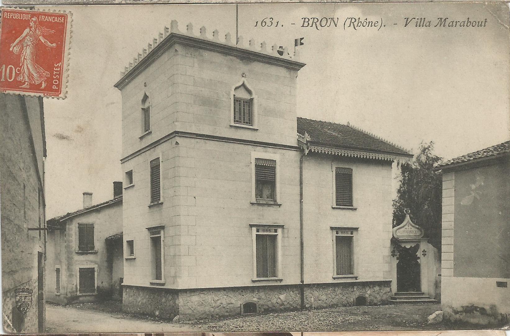 La villa Marabout vers 1900-1910 
