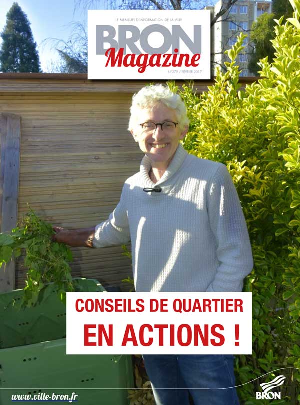 Une du Bron Magazine de février 2017