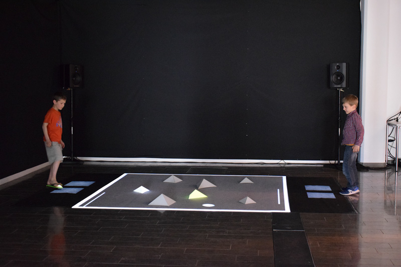 Jeux pour le festival des arts numériques RVBn