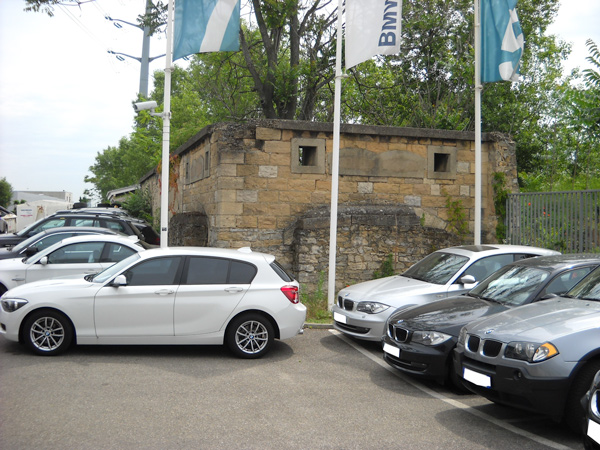 L'un des bastions encore debout, à Vénissieux