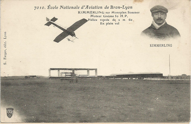 Kimmerling pendant la grande fête de l'aviation en 1911