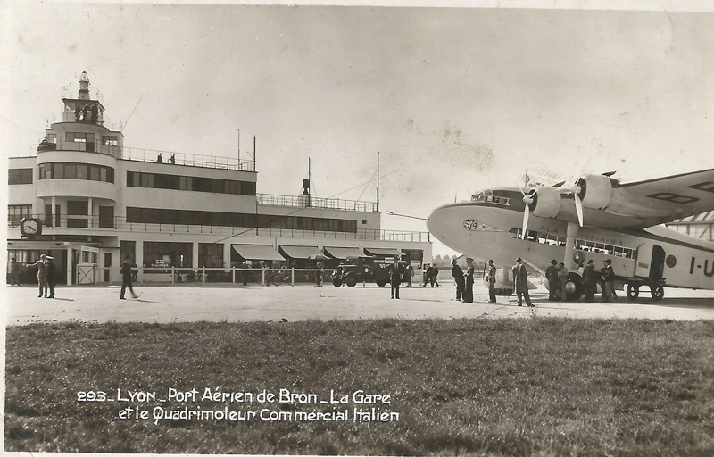 Aérogare de Bron en 1938