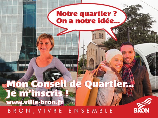 Affiche conseil de quartier