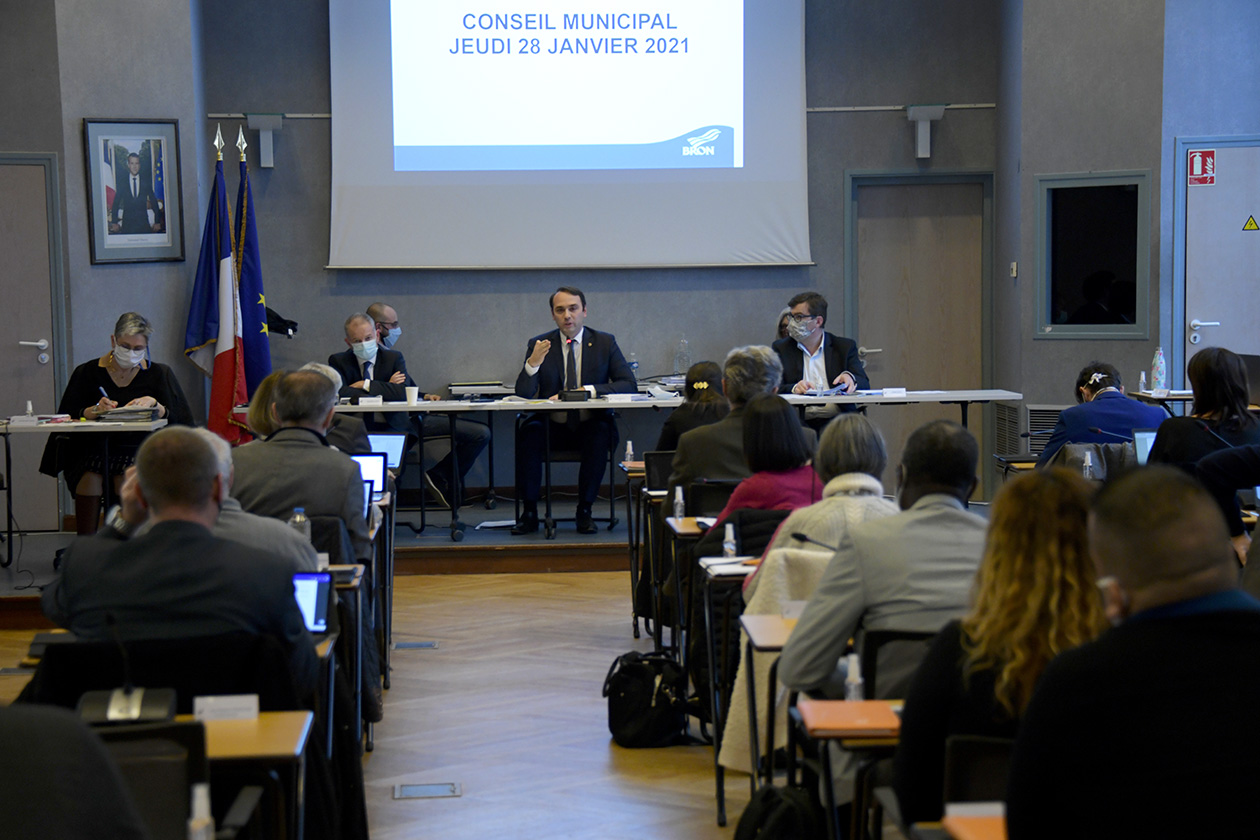 Les séances du Conseil Municipal | Ville de Bron