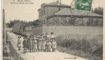 L’école Alsace-Lorraine, en 1912